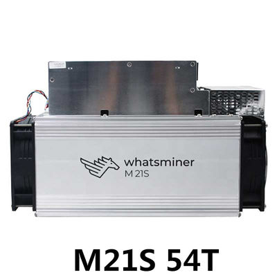 Minatore usato di Microbt della seconda mano di Asic Whatsminer M21S cinquantaquattresimo 3240W SHA256